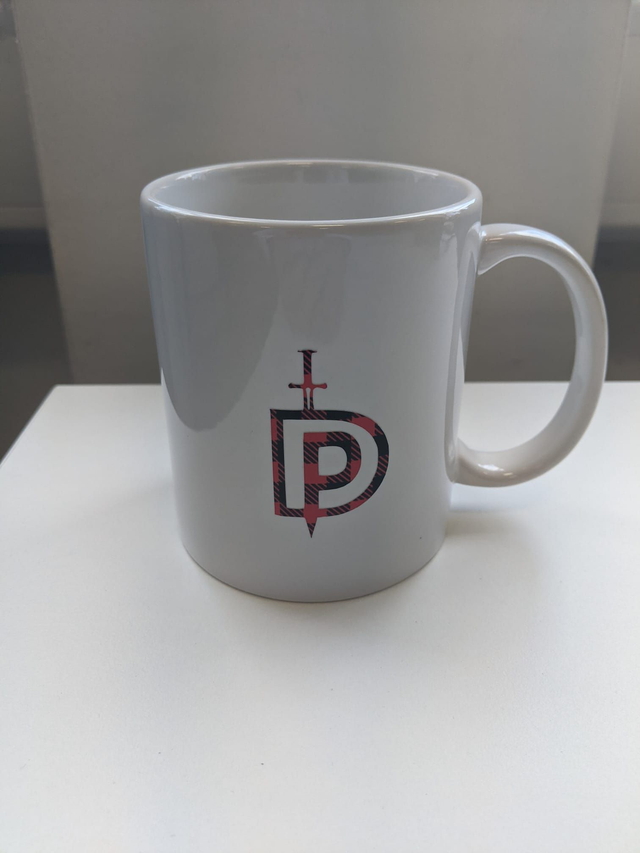 DP Global Ministries Mug (Red and Black) 