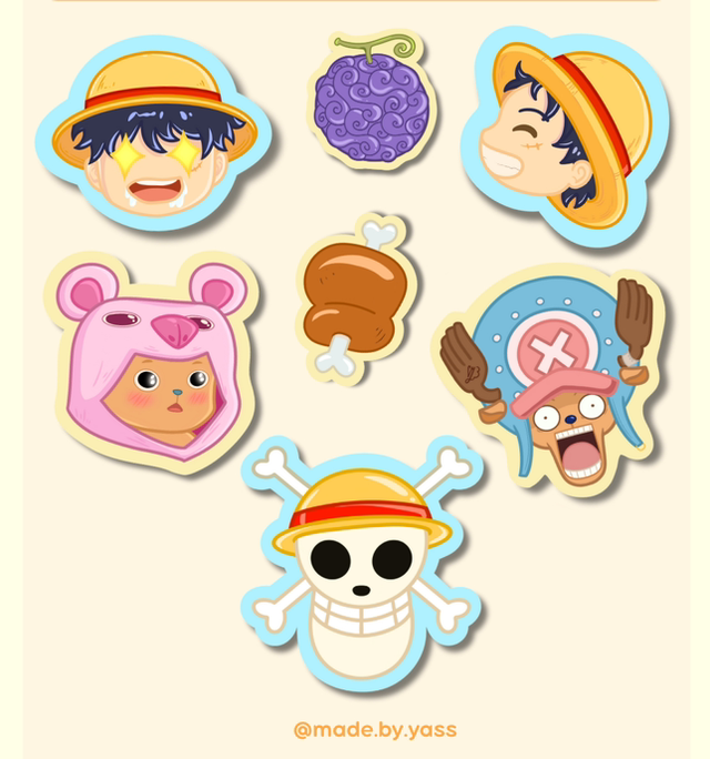 Sticker pack OP