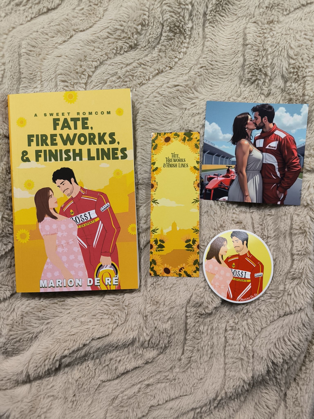 Fate, Fireworks &amp; Finish Lines - Swag pack