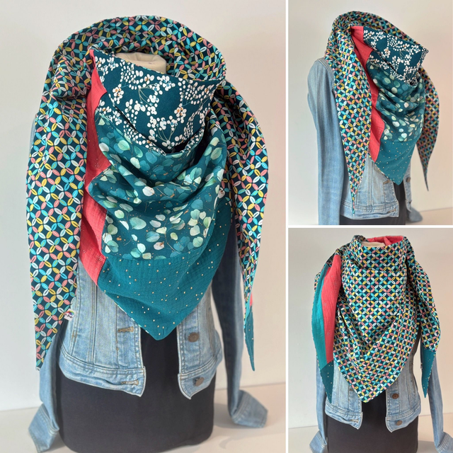 Maxi Chèche E347 Patchwork Double 