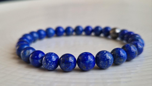 Bracelet Homme LAPIS LAZULI 8mm