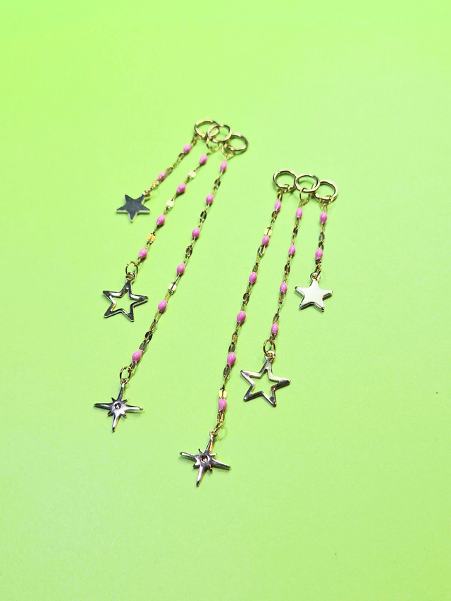 6. Ketjusetti, Starlet (18K kultaus)