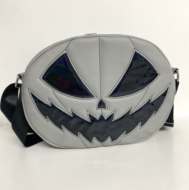 Grey Pumpkin crossbody bag Large