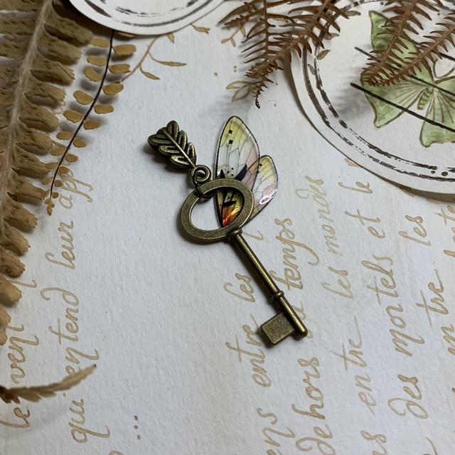 Pendentif Clé Fairy Springtime