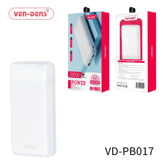 Multi Port Power Bank 20000mAh (Qty 10)