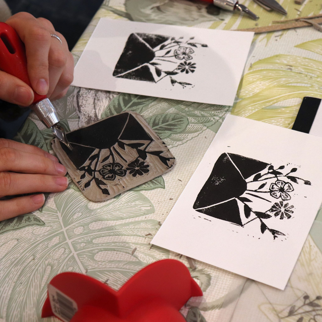 Atelier de linogravure - Sam 25 mai