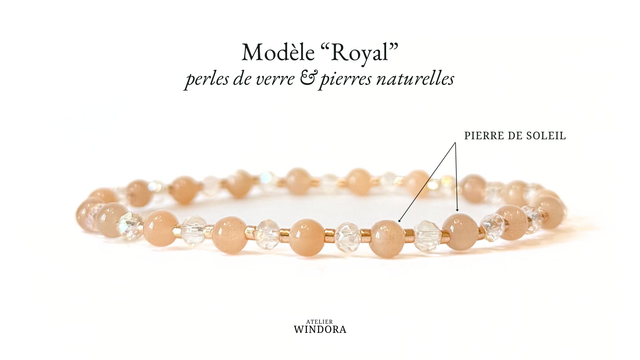 Bracelet | Pierre de Soleil - Collection | Lot de 3