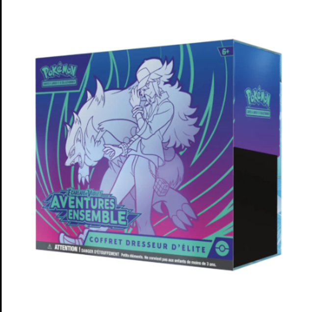 ETB Coffret Dresseur d'Elite  Écarlate et Violet - Aventures Ensemble EV9 🇫🇷