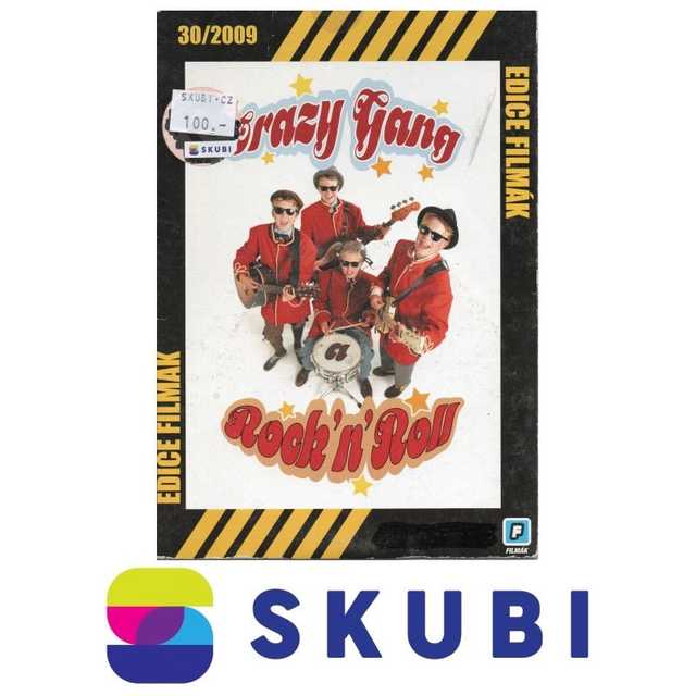 DVD Crazy Gang a Rock ´n´ Roll / Olsenbanden Junior på rocker'n - česky, norsky