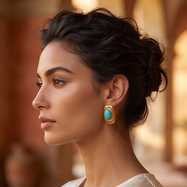 🩵 Boucles d'Oreilles Yasmine 🩵