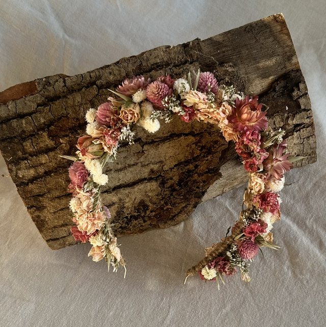Pretty pinks headband
