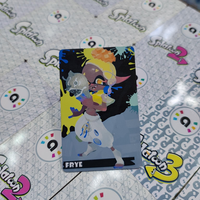 Tarjeta Amiibo Frye / Splatoon 3