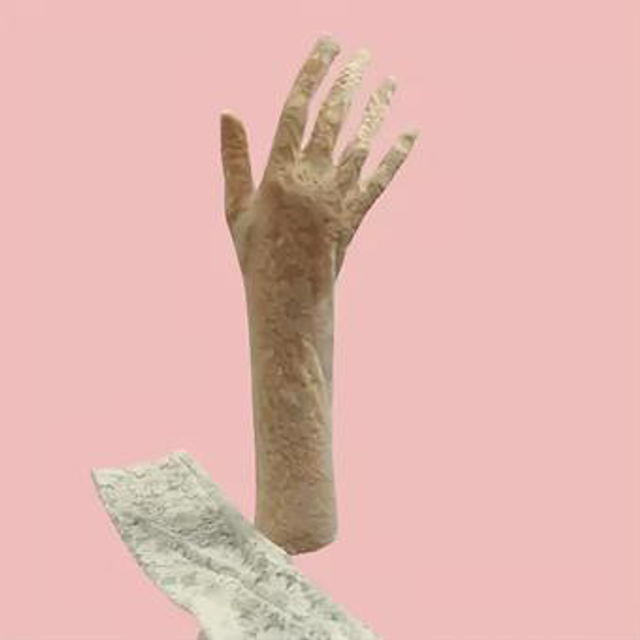 Gants médium dentelle