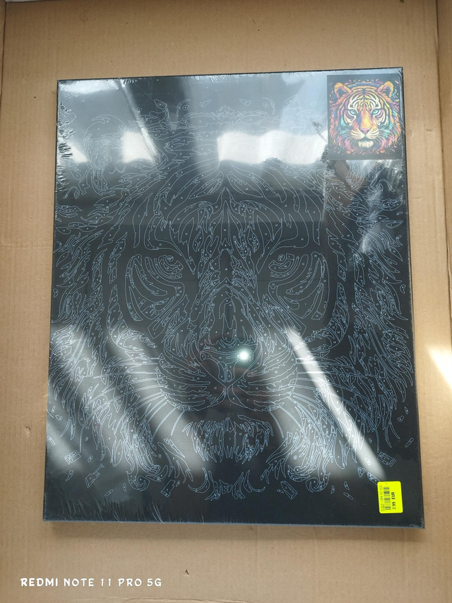 Kit Peinture par Numéros – Tête de Tigre