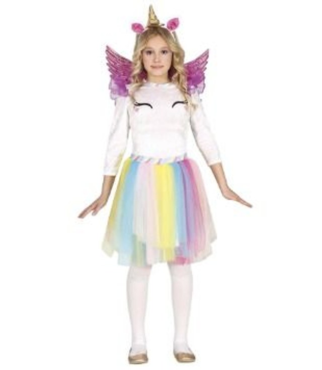 CARNEVALE , COSTUME   RAINBOW  UNICORN  