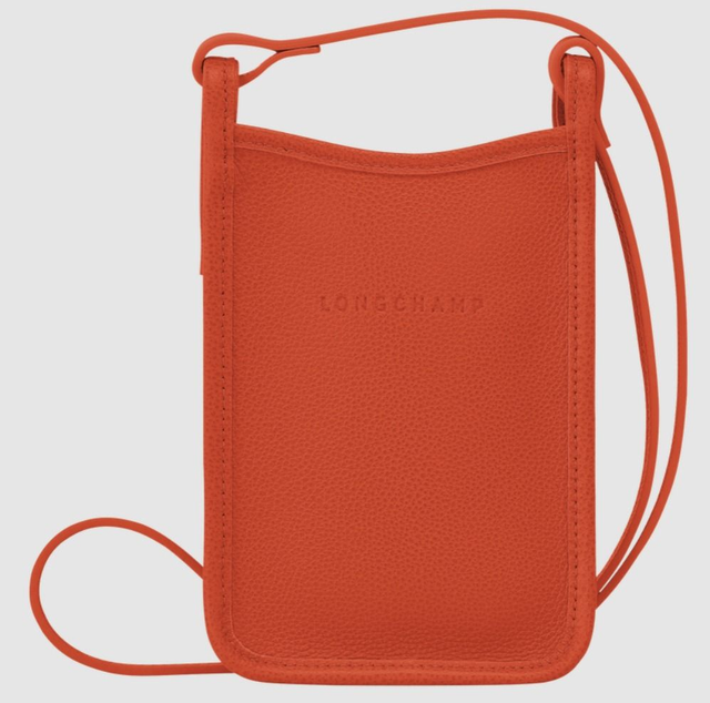 ETUI TELEPHONE LONGCHAMP - LIGNE LE FOULONNE - PAPRIKA