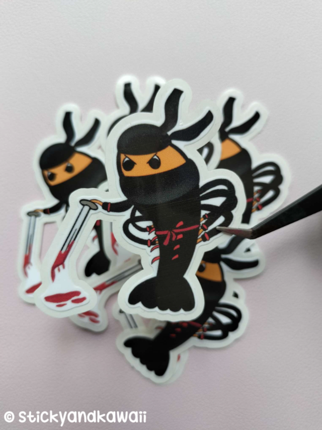 Rose la crevette ninja 