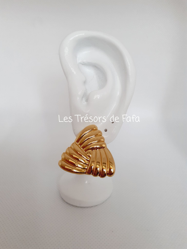 Boucles d'oreilles triangle