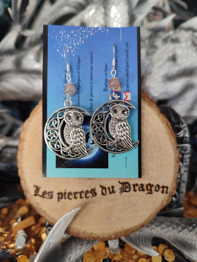 Boucles d&#039;oreilles familier magique