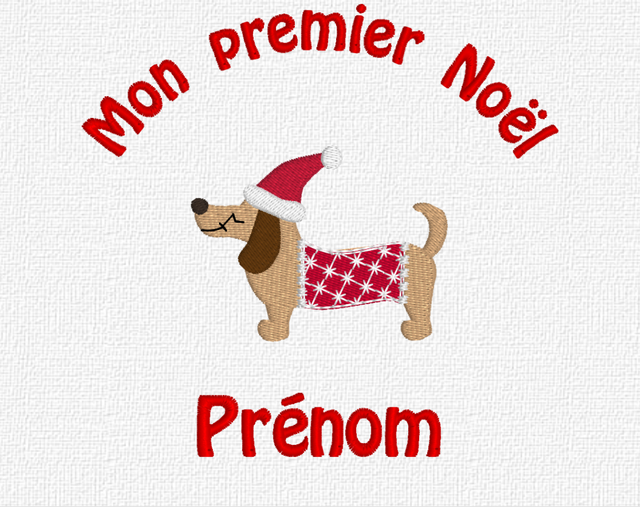 Bavoir 1er Noël