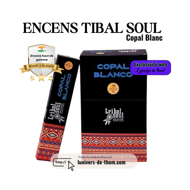 Encens Tribal Soul Copal Blanc