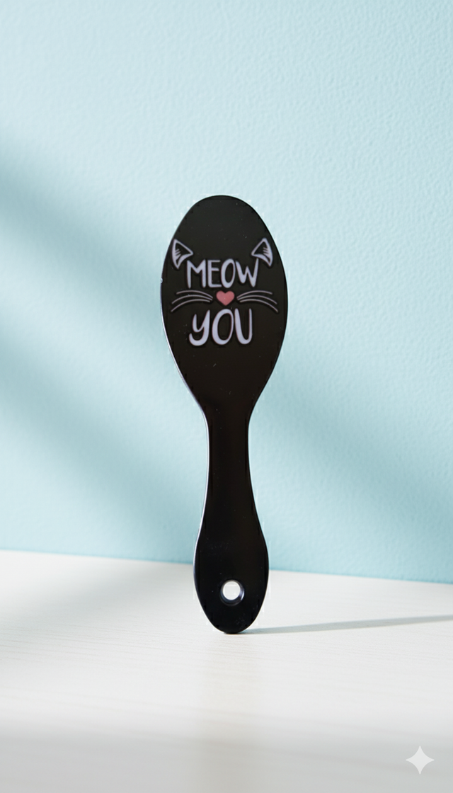 Brosse à cheveux chat