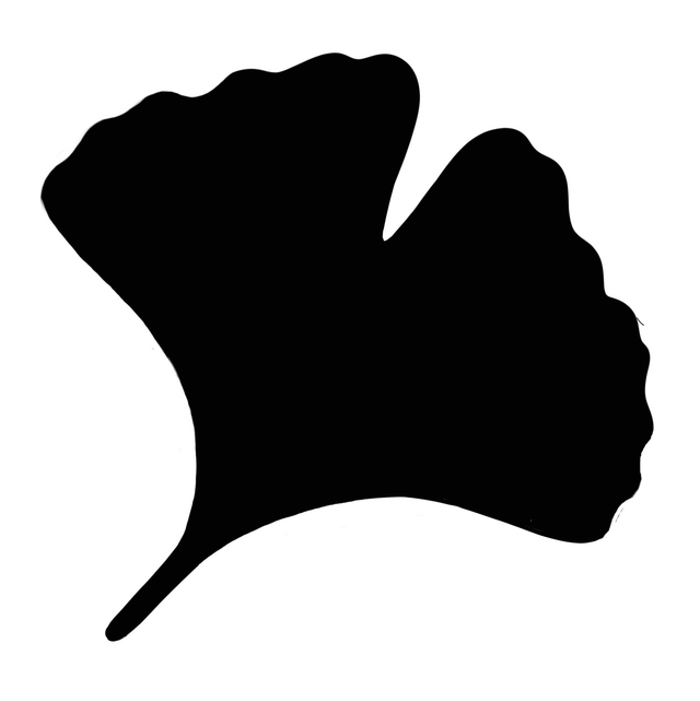 Mini Stempel Ginko gefüllt