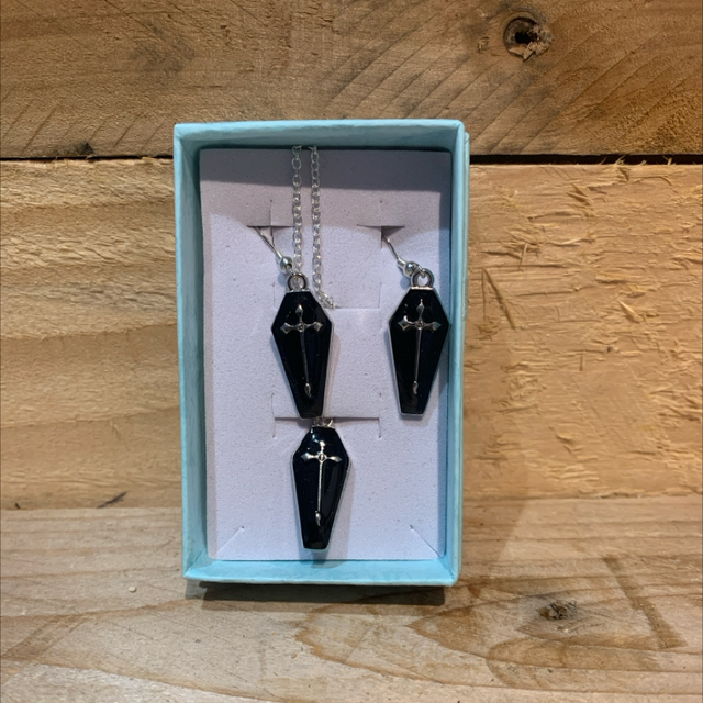 Black Coffin Gift Set 