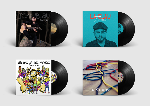 Tota la Discografia de Joan Blau