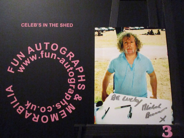 Michael Barber Authentic Autographed 6x4.5 Our Facing Photograph (3)