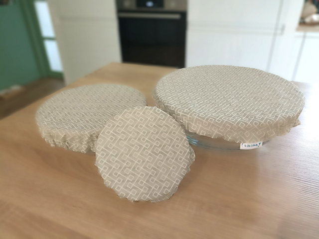 Ensemble de 3 Charlottes à plats - Natural