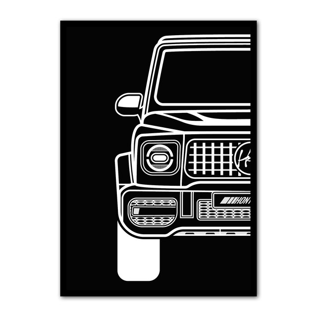 Ikonischer Geländewagen - 220323 - Hony | Kunstdruck