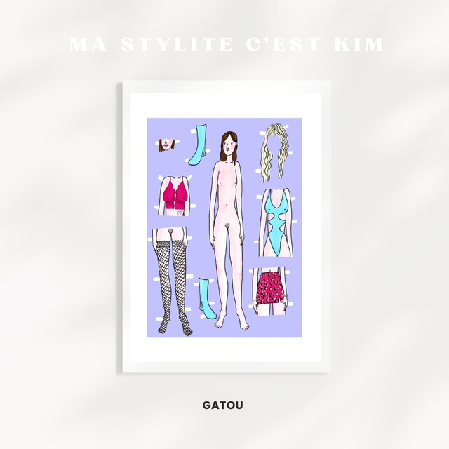 POSTER A3 Ma styliste c'est Kim