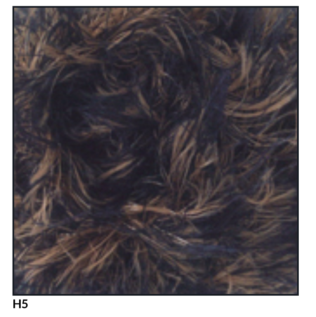 Faux Fur H5 Brown/Black