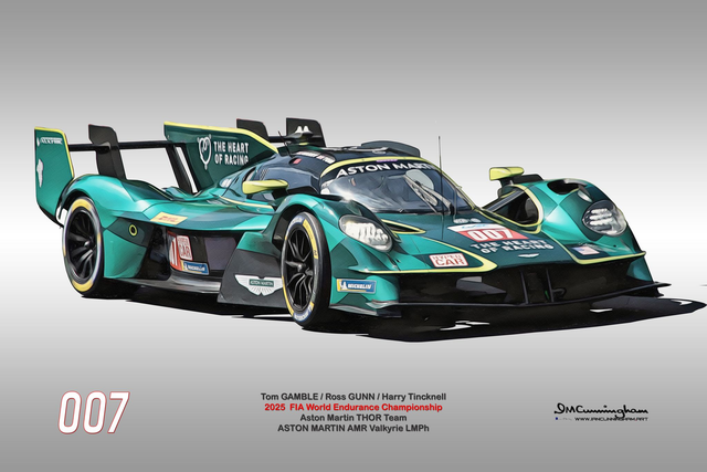 C250507 Aston Martin Valkyrie LMH WEC25 Thor Racing #007 Spa