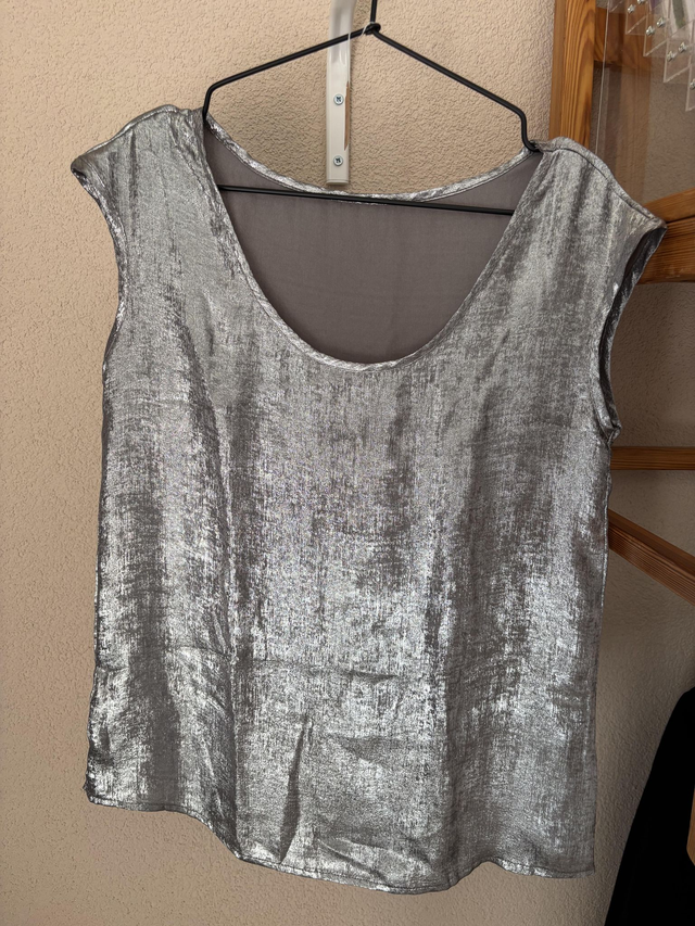 T-shirt gris argent (149)