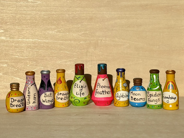 Potion bottles