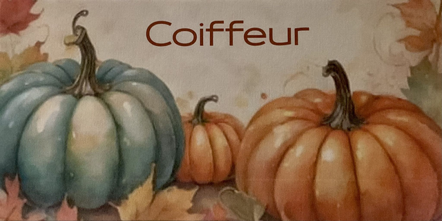 Coiffeur « automnal »