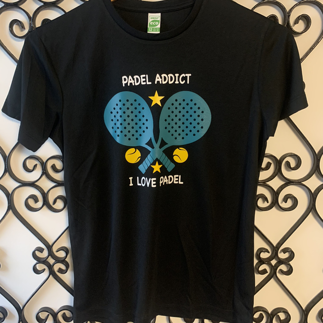 Tee shirt enfant technique « padel addict »