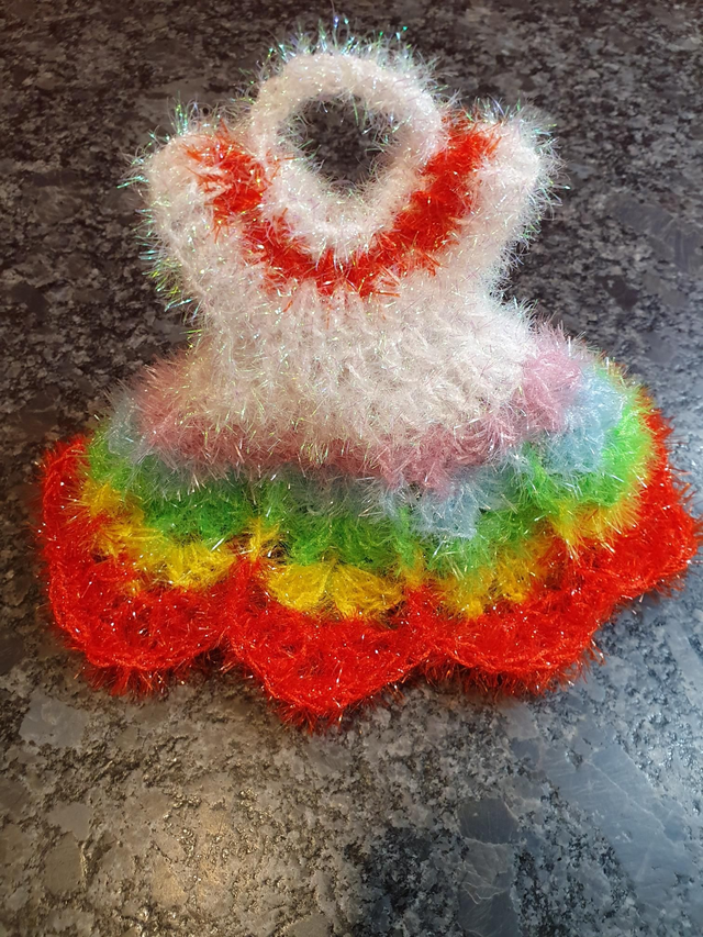 Waschhandschuh Kleid