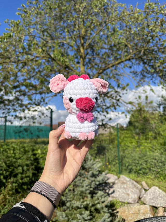 Mini Vache Rose