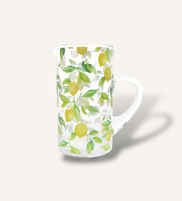 Glass Lemon Jug