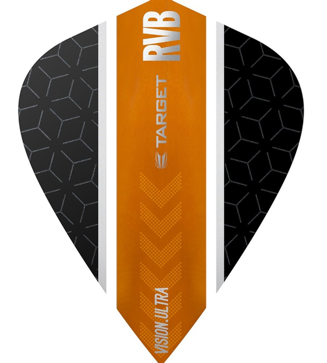 RVB ULTRA VISION KITE BLACK AND ORANGE STRIPE FLIGHTS