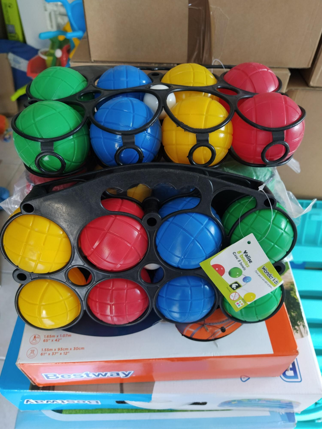 BOULES DE PETANQUE  X8 ENFANTS