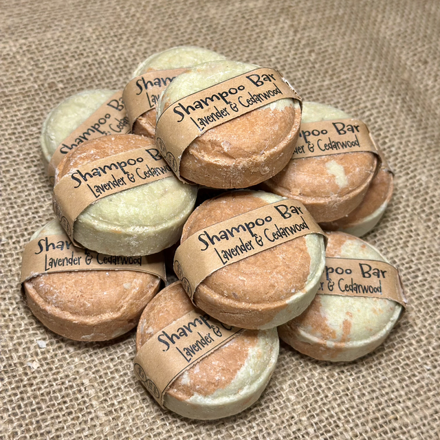 Lavender &amp; Cedarwood Shampoo Bar 