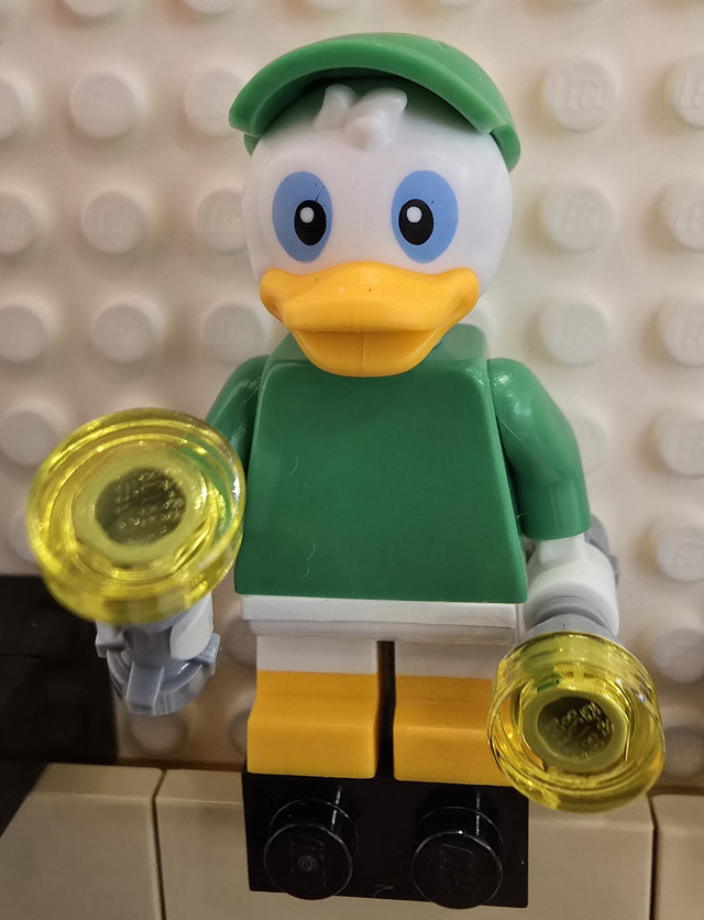 LEGO dis028 Louie Duck Minifigur