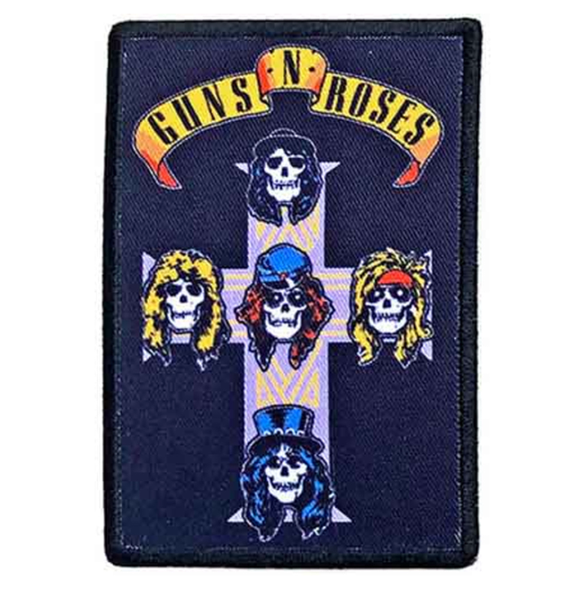 Guns N' Roses Standard Patch: Nightrain Cross