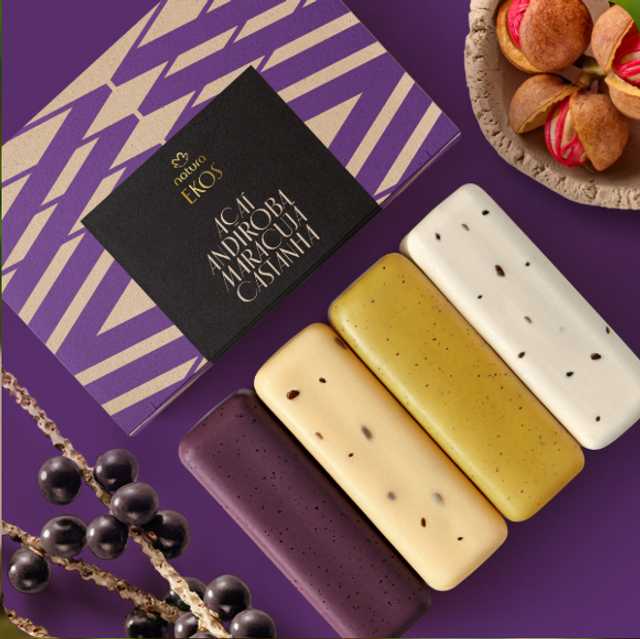 SABONETE EKOS MIX 4UN