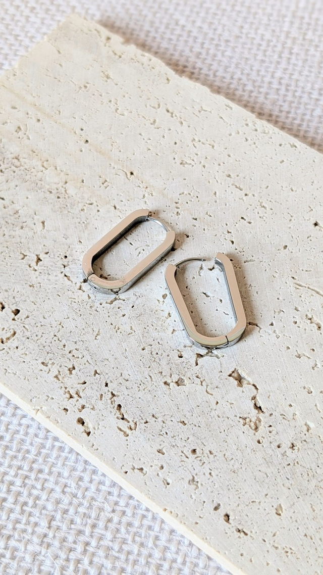 Créoles -  Modèle 4 - Argenté