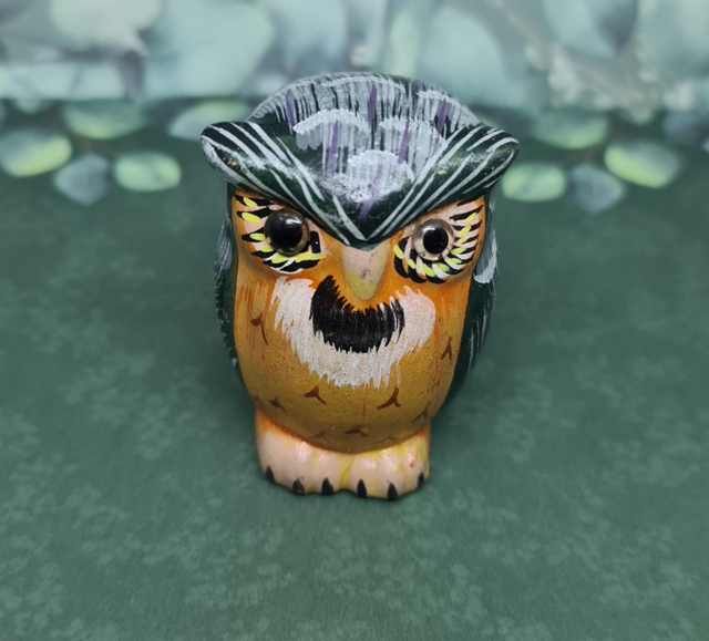 Chouette ceramique 